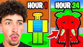 Spending 24 Hours In Steal a Brainrot!