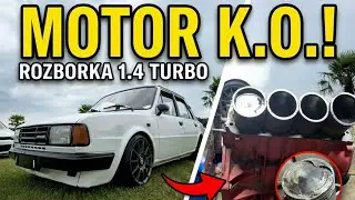 💥 ПРОГОРЕЛ ПОРШЕНЬ ИЛИ ТРЕСНУЛ БЛОК? ЧТО РАЗРУШИЛО НАШ 1.4 MPI ТУРБО? 🤯