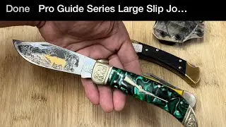 Pro Guide Series Large Slip Joint Plus Buck 110, and EDC Update￼