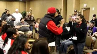 NTC Hand Games at AIHEC conference