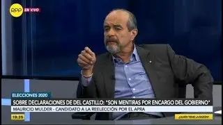 Mulder considera que las declaraciones de Del Castillo 
