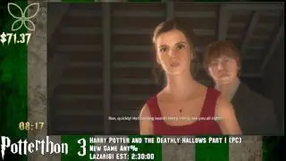 Potterthon 3 | Harry Potter 7 Part 1 PC Any% by Lazar181
