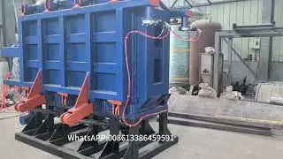 EPS  foam air-cooling block molding machine production line #eps #block #foam #auto  #air #cooling