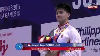 SEA Games 2019: HIGHLIGHTS: Olympian Joseph Schooling wins silver in 50m butterfly final | Swimming