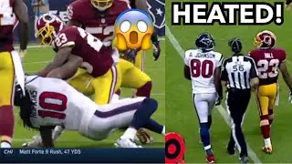 DeAngelo Hall vs DeAndre Hopkins & Andre Johnson (2014) WR vs CB