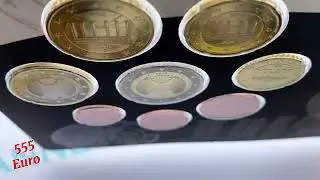 2020 rare coins Germany, 1 2 5 10 20 50 euro cent, Set