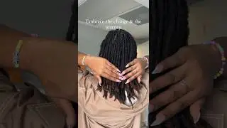 ENCOURAGEMENT FOR MY LOC BESTIES🤎 #locjourney #locs #locupdate