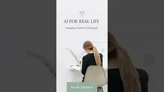 AI for Real Life &ndash; Simple Tools That Make Life Easier