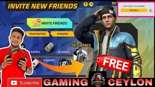 Free Bundle 💯 | How to Complete Invite New Friends Event | Tamil | Gaming Ceylon 🔥
