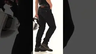 The Biker Jeans | Cold Killer Black Korumalı Motosiklet Kot Pantolonu  | Armoured Riding Jeans