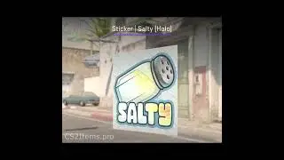 Sticker | Salty (Holo) #shorts #cs2