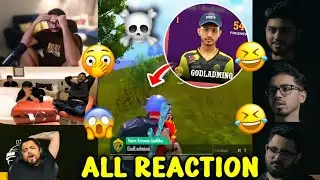 ALL REACTION ON ADMINO SOLO 9 KILLS 🔥🐦&zwj;🔥 SAUMRAJ TROLL AKOP 🦧😂 DESTRO ☠️ | GODL 