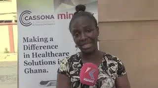 Students of Klintaps College of Health Sciences - Cassona Mindray Demo