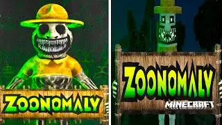 Zoonomaly ALL JUMPSCARES / MINECRAFT PE ADDON