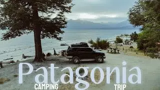 Tour of PATAGONIA. [ Mountains, forest, nature, campfire. ] ASMR.