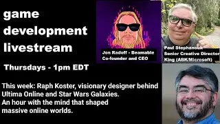 GameDev Livestream: MMOs and Sandboxes