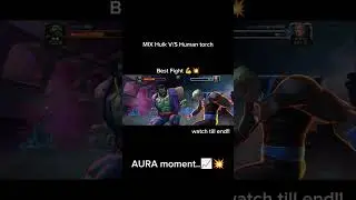 Mix Hulk V/S Human torch💪💥|| Best Fight|| Bruce status #trending #viral #shorts #gaming #moments