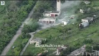 Ukraine war footage, Ukrainian artillery destroys Russian troops positions near Soledar,
