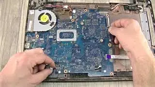 Разборка и чистка Dell Inspiron 3521/ Disassembling and cleaning a laptop