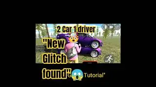 Driving 2 CARS at the same time?! 😱🔥 #Shorts #IndianBikesDriving3D #GamingGlitches#Trending