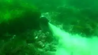 Tideflex outfall diffuser valves in operation - long video
