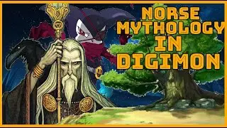 Объяснение Digimon - ODINMON? Скандинавская мифология в DIGIMON [Фан-арт Digi #18]