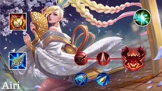 Airi Jungla 68% Win Rate Rank SoloQ | Arena Of Valor - [InMortal14]