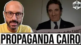 20 di TORINO FINANCIAL CAIRO: l'AUTOCELEBRAZIONE su GAZZETTA e QSVS che OFFENDE I TIFOSI ||| Avsim