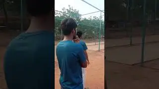 playing cricket in college cricket nets 🏏#cricketlover#volleyball #comdey#cricketnet#ytshorts#viral
