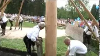 Maibaumaufstellen in Gro&szlig;gmain