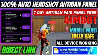 Free Fire Panel Mobile 🔥 FF Antiban Panel OB52 | Free Fire Hack New 😈 FF Injector 2026 | FF Panel