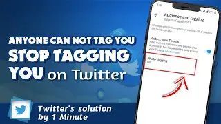 How to stop tagging you on Twitter 2024 | Initial Solution