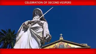 January 25, 2024 - Celebration of Second Vespers - Pope Francis