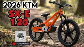 Обзор KTM SX-E 1.20 2026 года &mdash; лучший детский электровелосипед для мотокросса