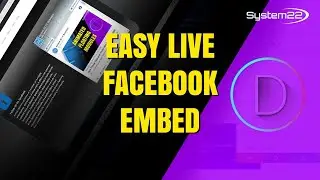 Тема Divi: ПРОСТОЙ способ встроить прямую трансляцию FACEBOOK