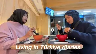 Living in Türkiye diaries | Internship in Ankara, making final report, eating & chatting with friend