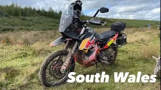 South Wales offroad on motorcycles ktm, yamaha, honda