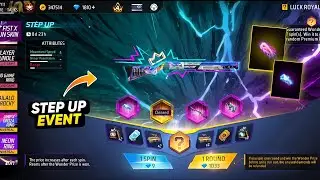 New Step Up Event Free Fire l Free Fire New Event l Ff New Event l College Art M590 Gun Skin Event