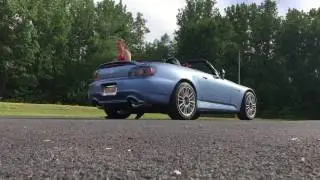 2005 Honda S2000 T1R Dual Sparrow Exhaust Revs