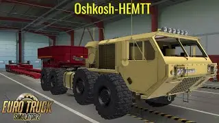 Euro Truck Simulator 2 Обзор мода (Oshkosh HEMTT)