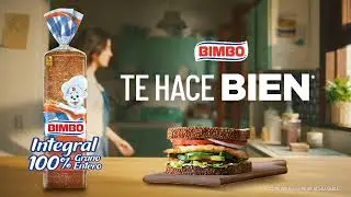 Pan Integral Bimbo 100% Grano Entero.