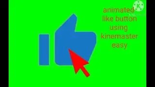 How to have an animated like button using kinemaster in 5 minutes all pictures download link in desc