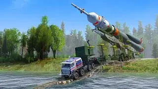 Moments When Rocket Launches Failure Went HORRIBLY Wrong- Spintires Mudrunner 2018