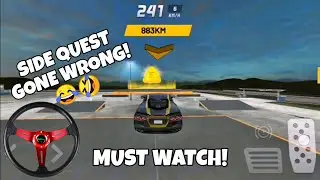 COOLEST Driving Simulator Ever!? | Side Quest in Airport #car #gaming #simulator #driving