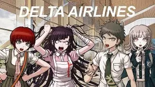 delta airlines but it's a danganronpa sprite video