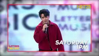 Shaun Salvador Sat (Sept 27) and Sun (Sept 28) on Letters and Music (NET25)