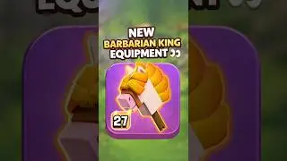 NEW Barbarian King Equipment is OP?! 😳🔥 | Clash of Clans