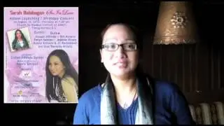 So In Love: Sarah Balabagan's Personal Invitation