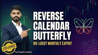 Reverse Calendar Butterfly Strategy Explained | Best No Loss Option Strategy for Monthly Expiry