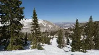 Skiing Main Bowl off the Jupiter Lift at Park City Mountain Resort